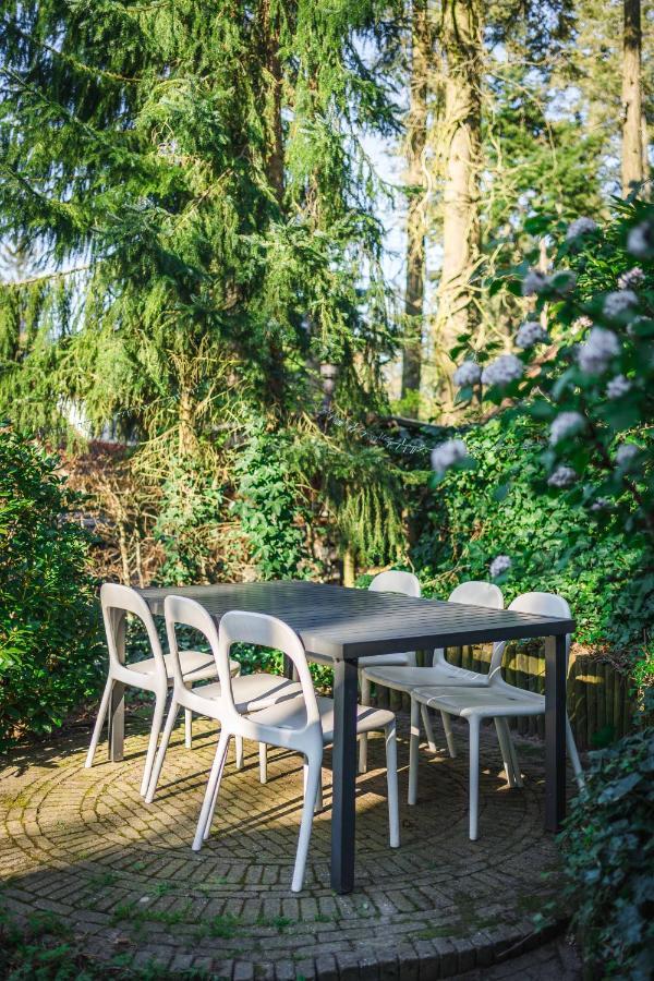 Luxe Vakantiehuis In Het Bos Met Jacuzzi En Sauna Lunteren Exterior photo