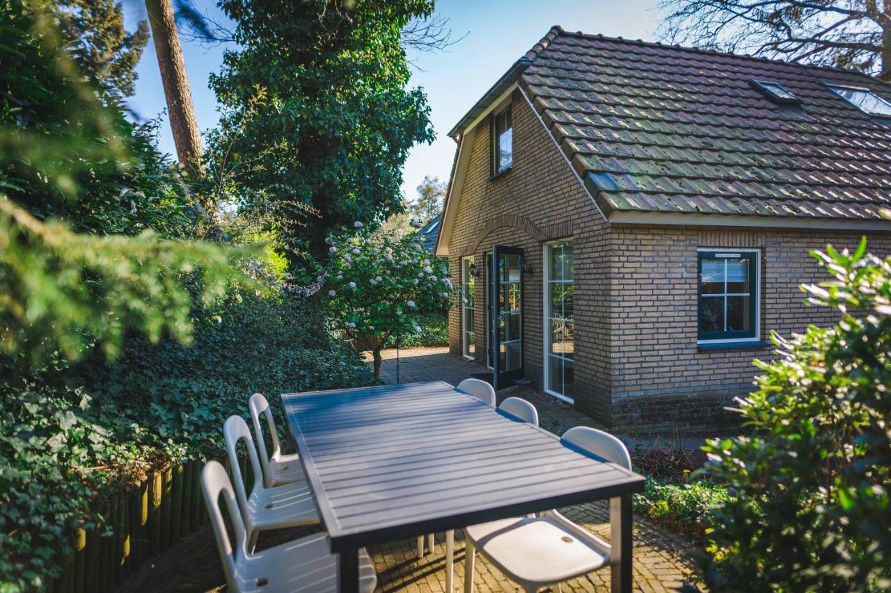 Luxe Vakantiehuis In Het Bos Met Jacuzzi En Sauna Lunteren Exterior photo